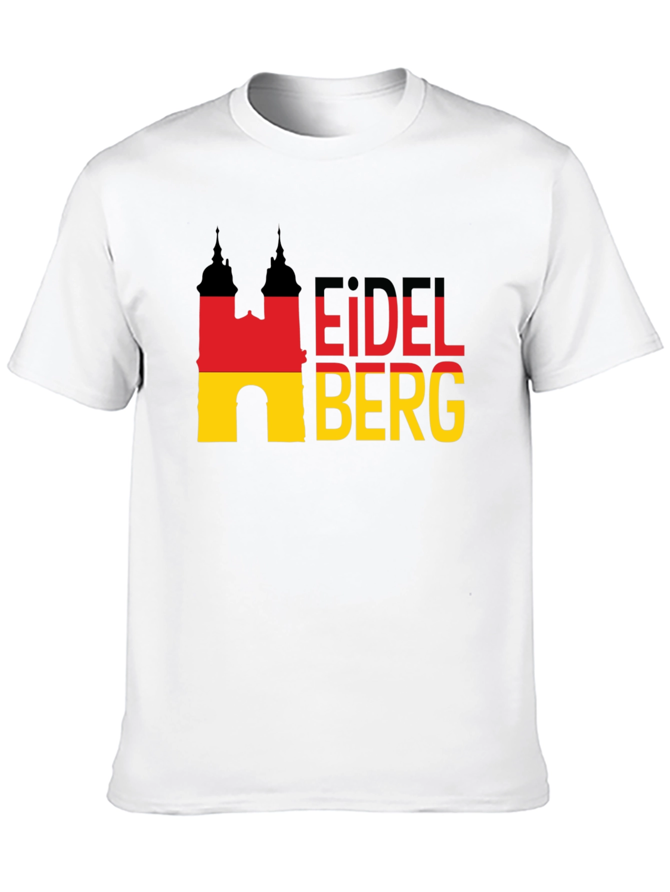 Heidelberg Germany T-Shirt Black