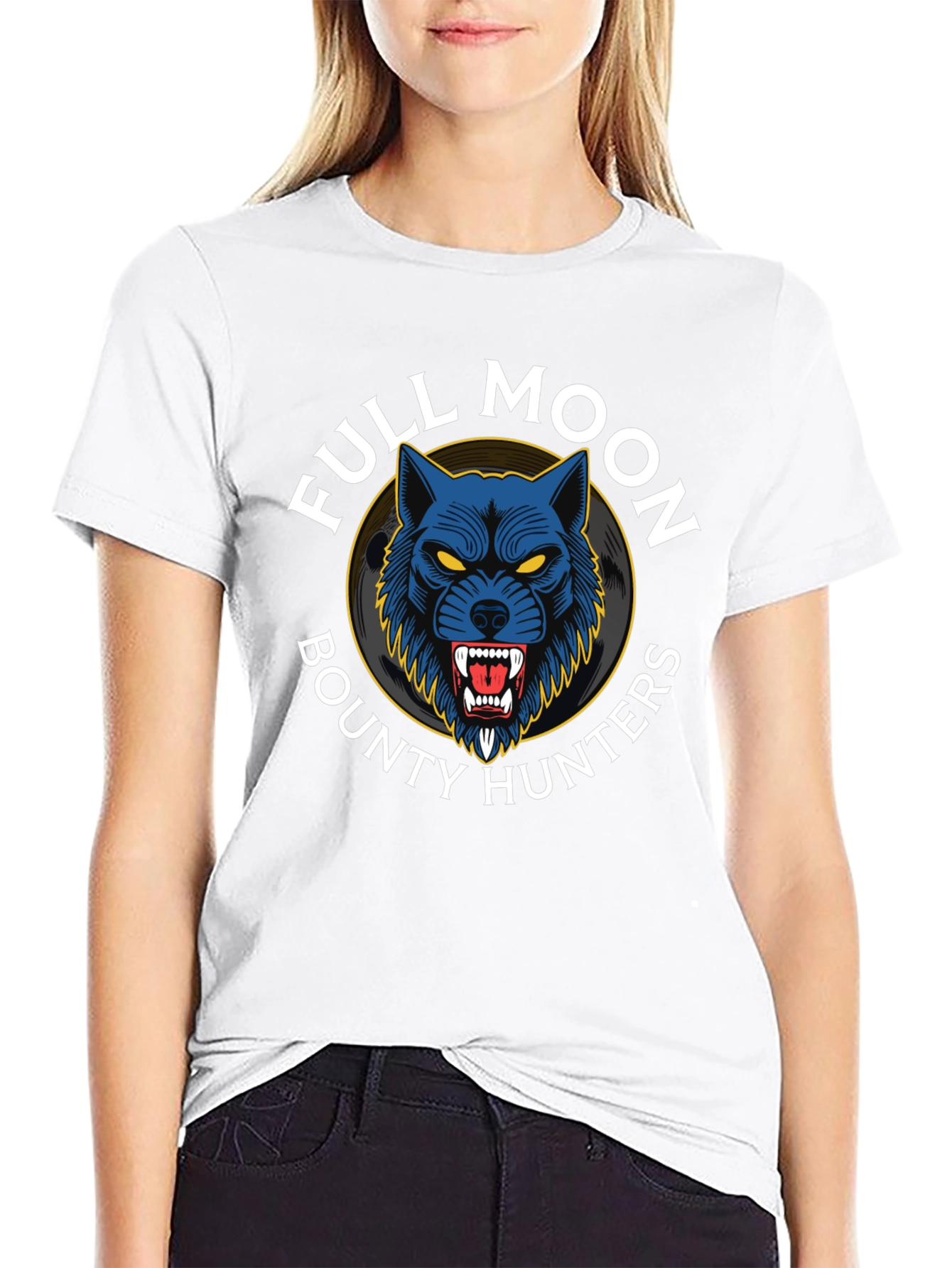 Full Moon Bounty Hunters Black T-Shirt