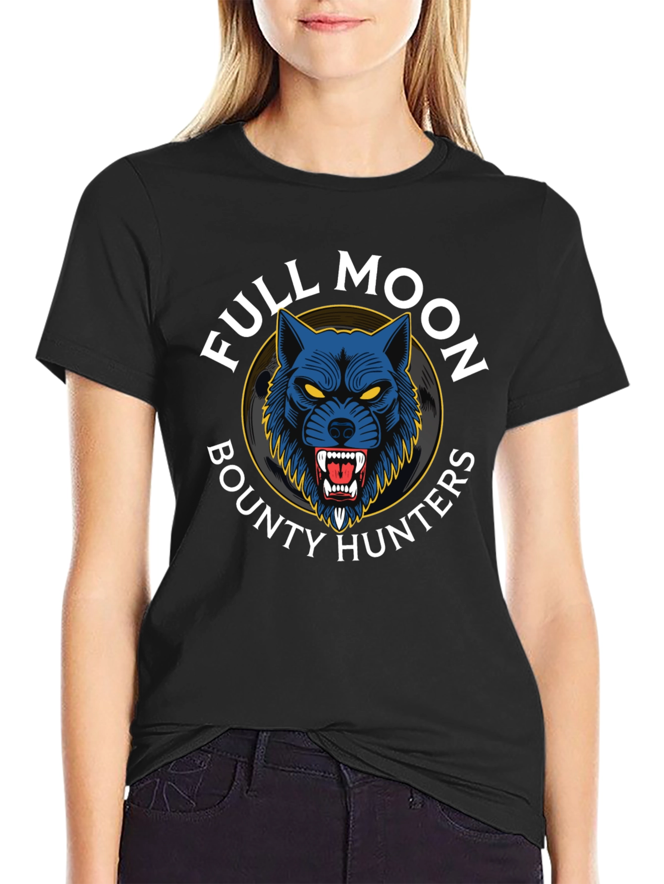 Full Moon Bounty Hunters Black T-Shirt