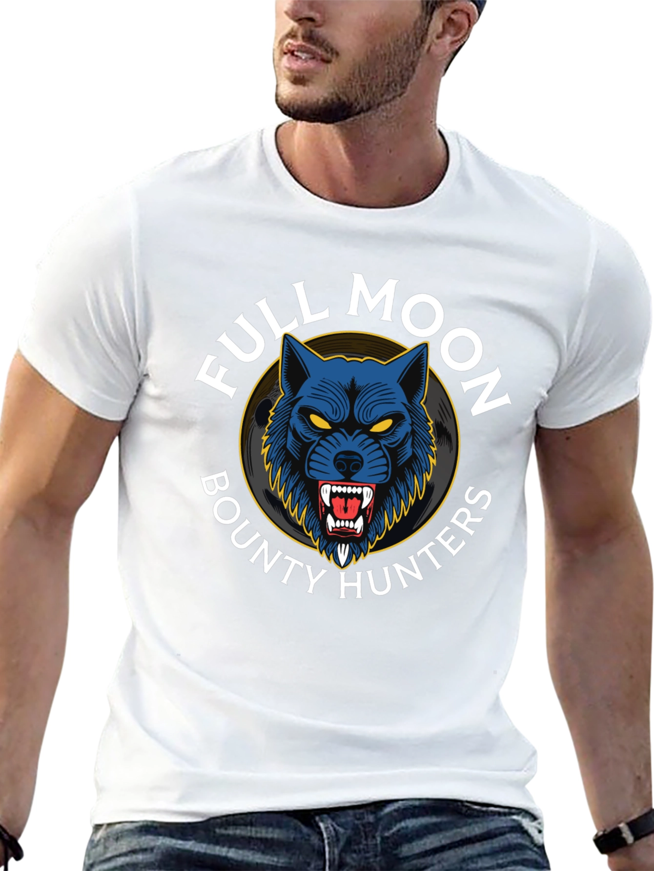 Full Moon Bounty Hunters Black T-Shirt