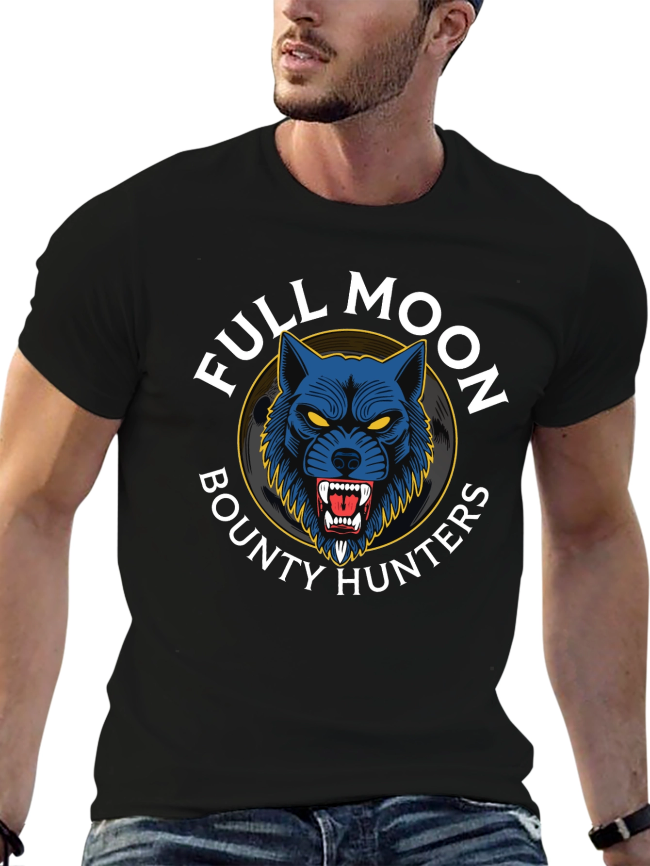 Full Moon Bounty Hunters Black T-Shirt