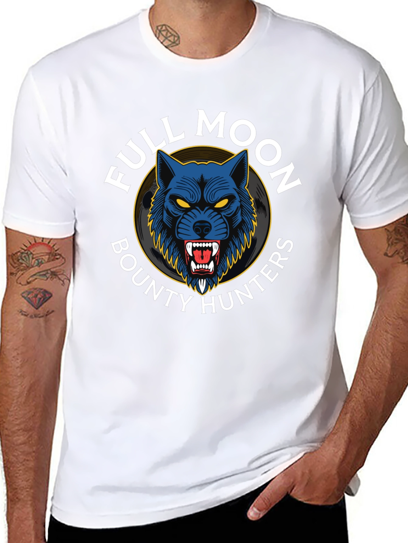 Full Moon Bounty Hunters Black T-Shirt