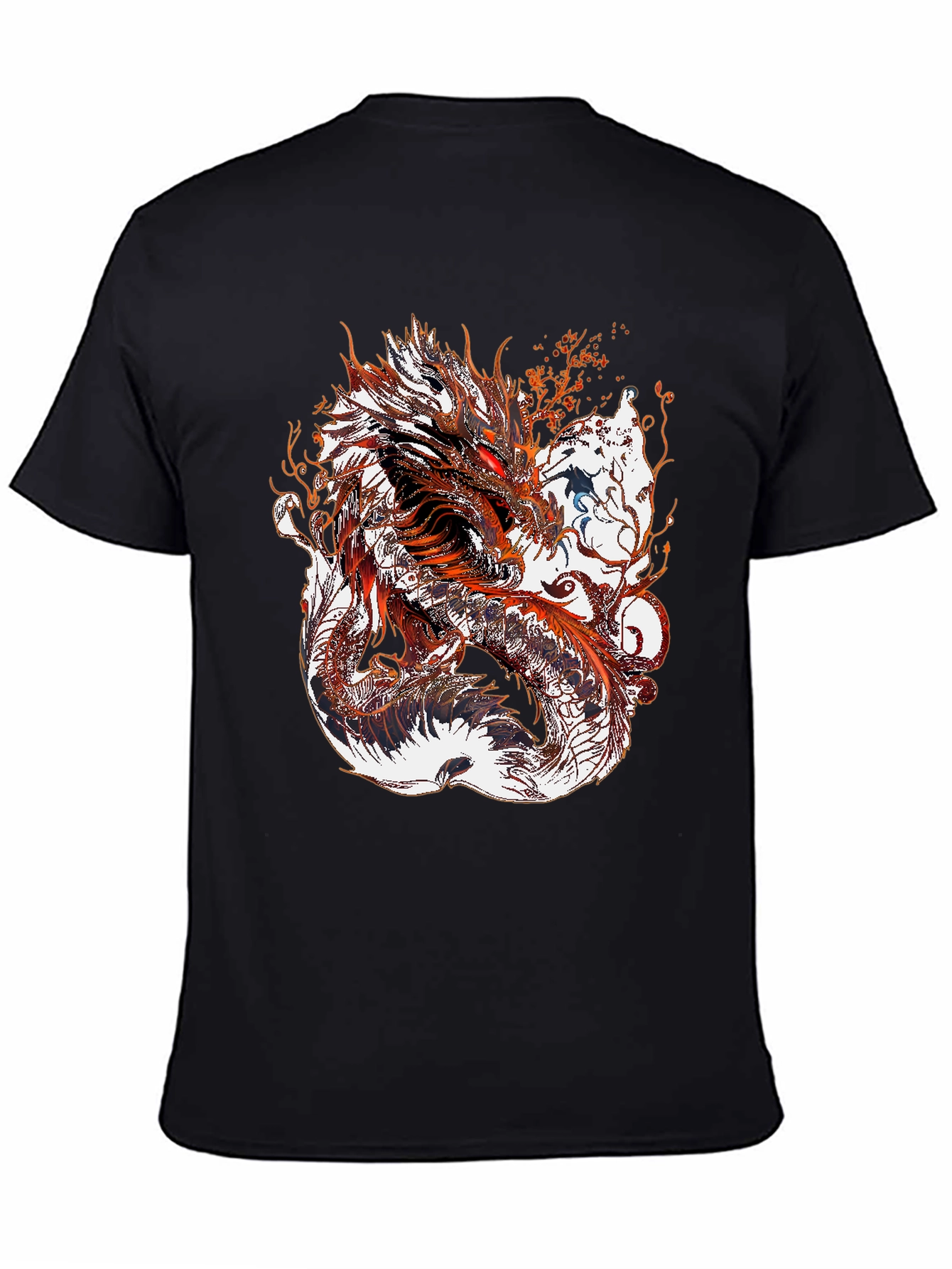 Dragon Graphic Print T-Shirt