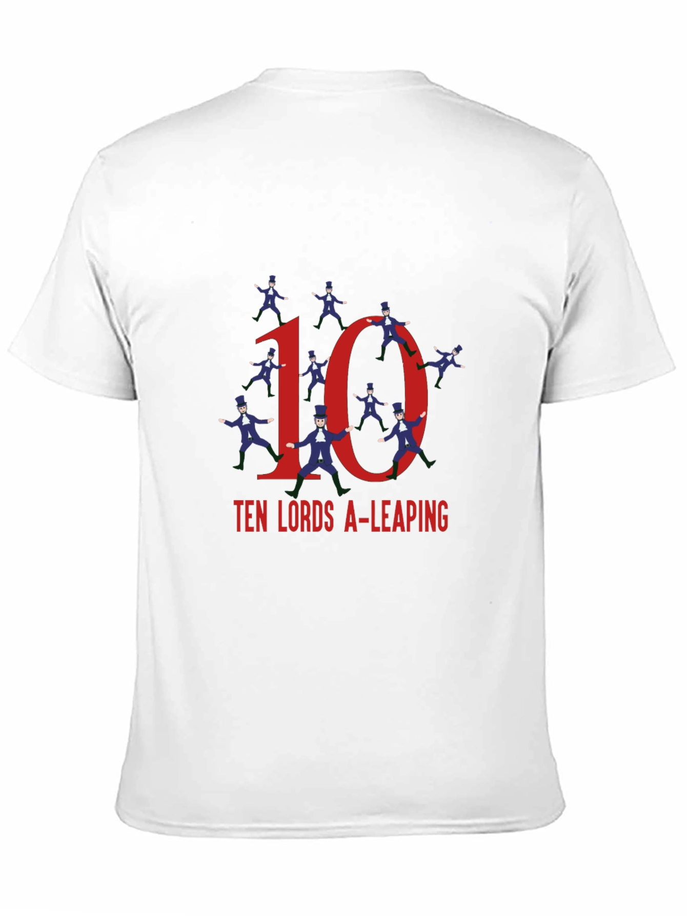 Ten Lords A-Leaping Graphic Tee