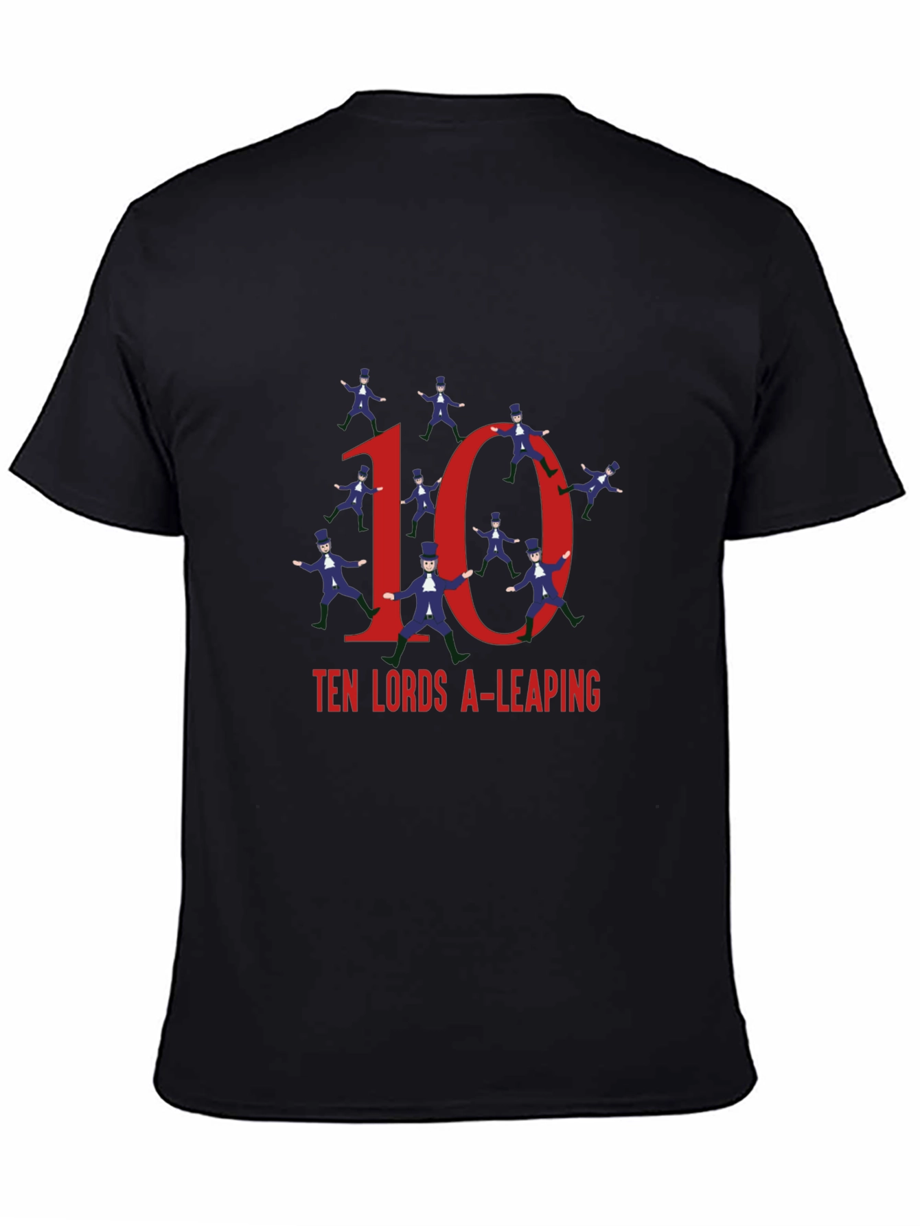 Ten Lords A-Leaping Graphic Tee