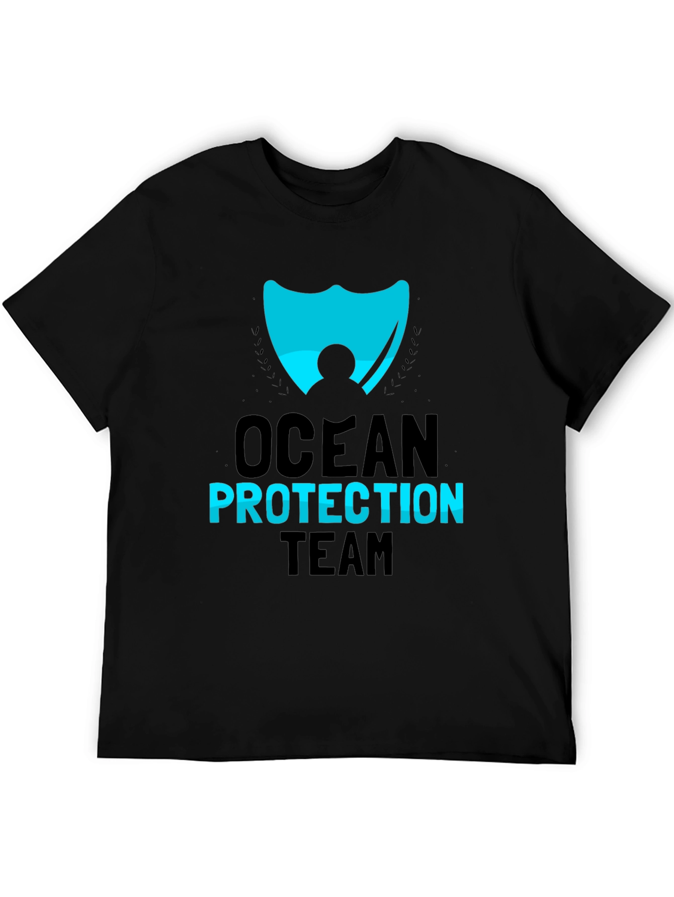 Ocean Protection Team Black T-Shirt