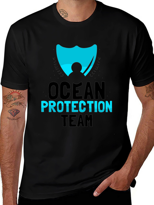 Ocean Protection Team Black T-Shirt