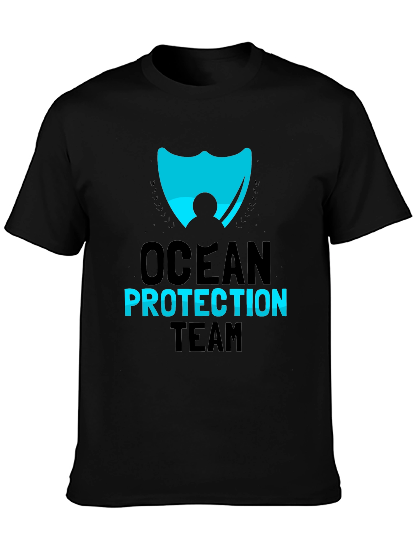 Ocean Protection Team Black T-Shirt