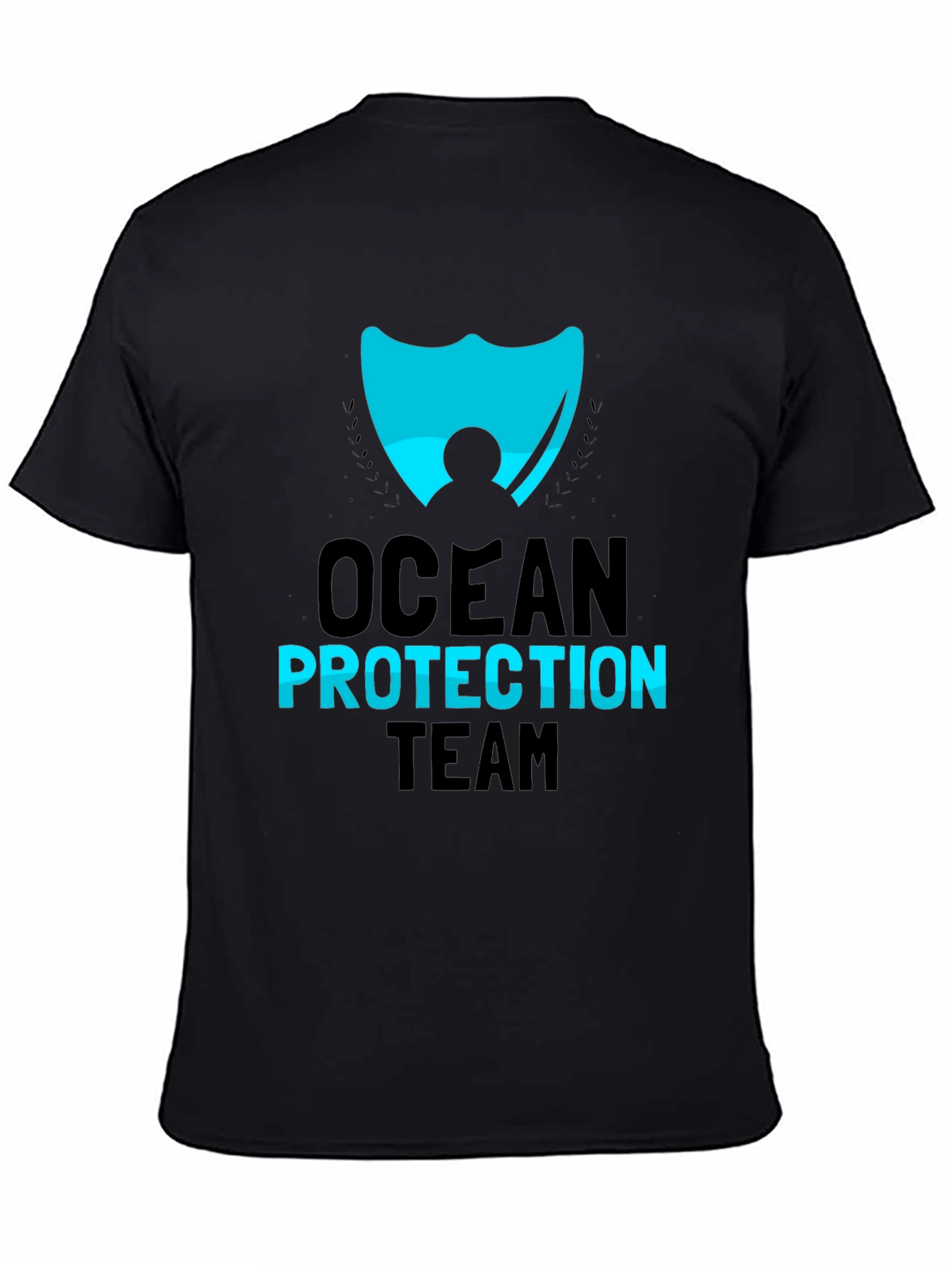 Ocean Protection Team Black T-Shirt