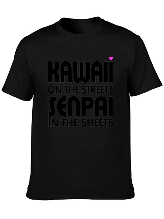 Kawaii Senpai T-Shirt - Street Style Anime Tee