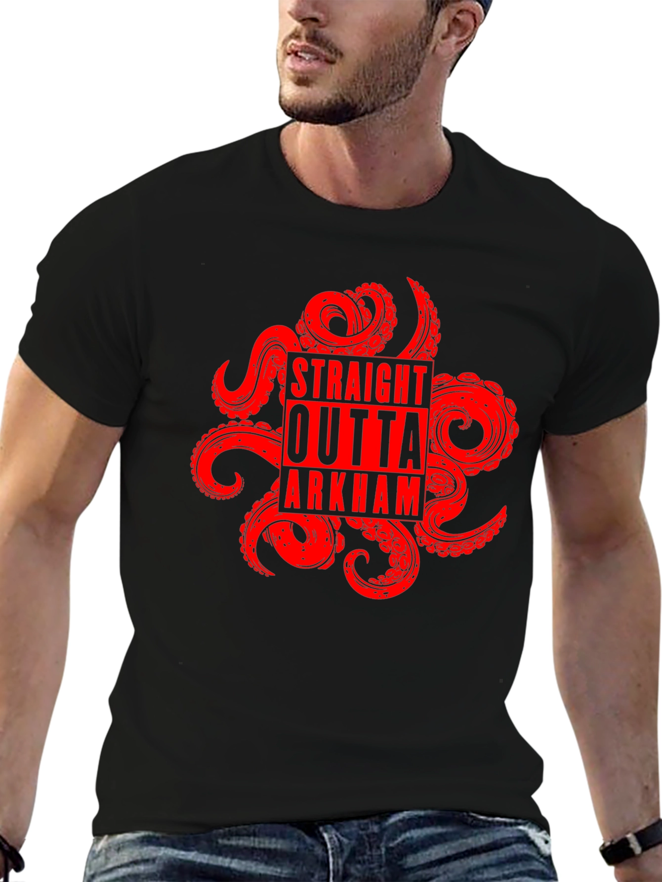 Straight Outta Arkham Graphic T-Shirt