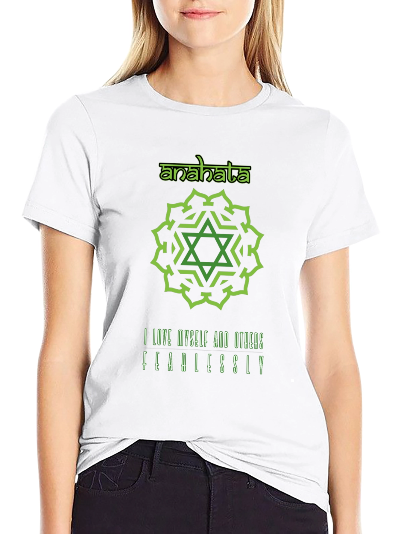 Anahata Chakra T-Shirt - Love & Fearless Design
