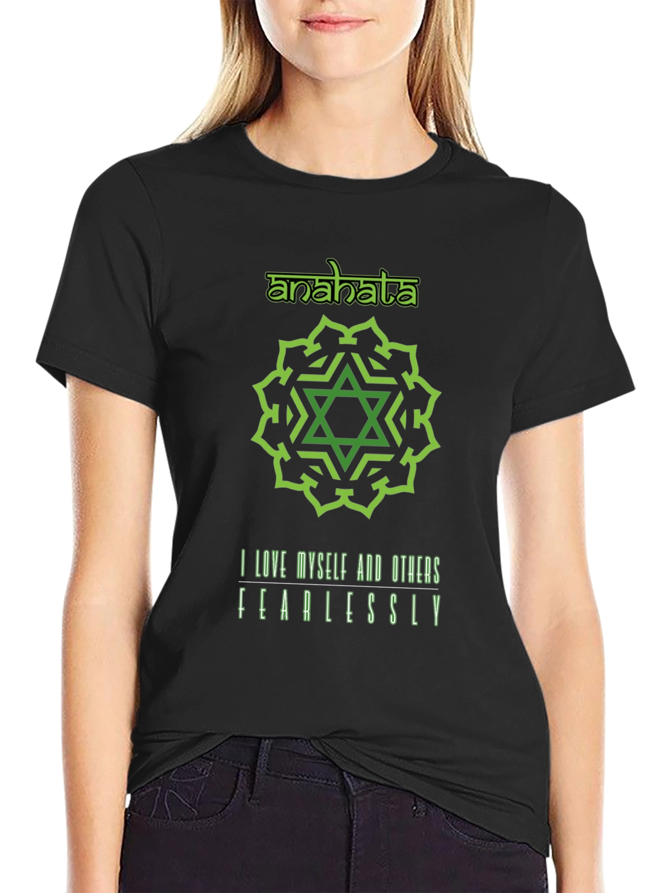 Anahata Chakra T-Shirt - Love & Fearless Design