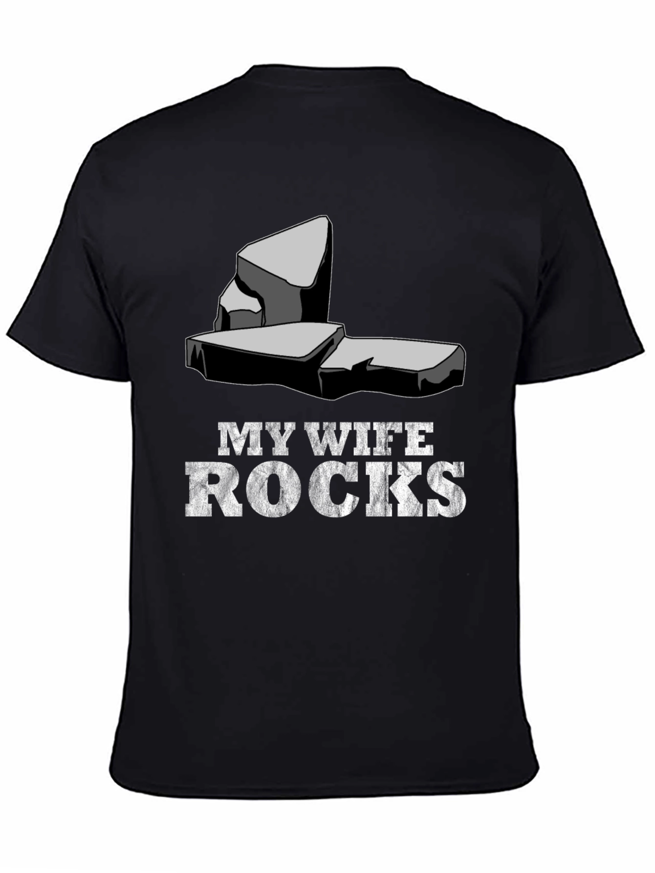 My Wife Rocks T-Shirt - Husband Gift