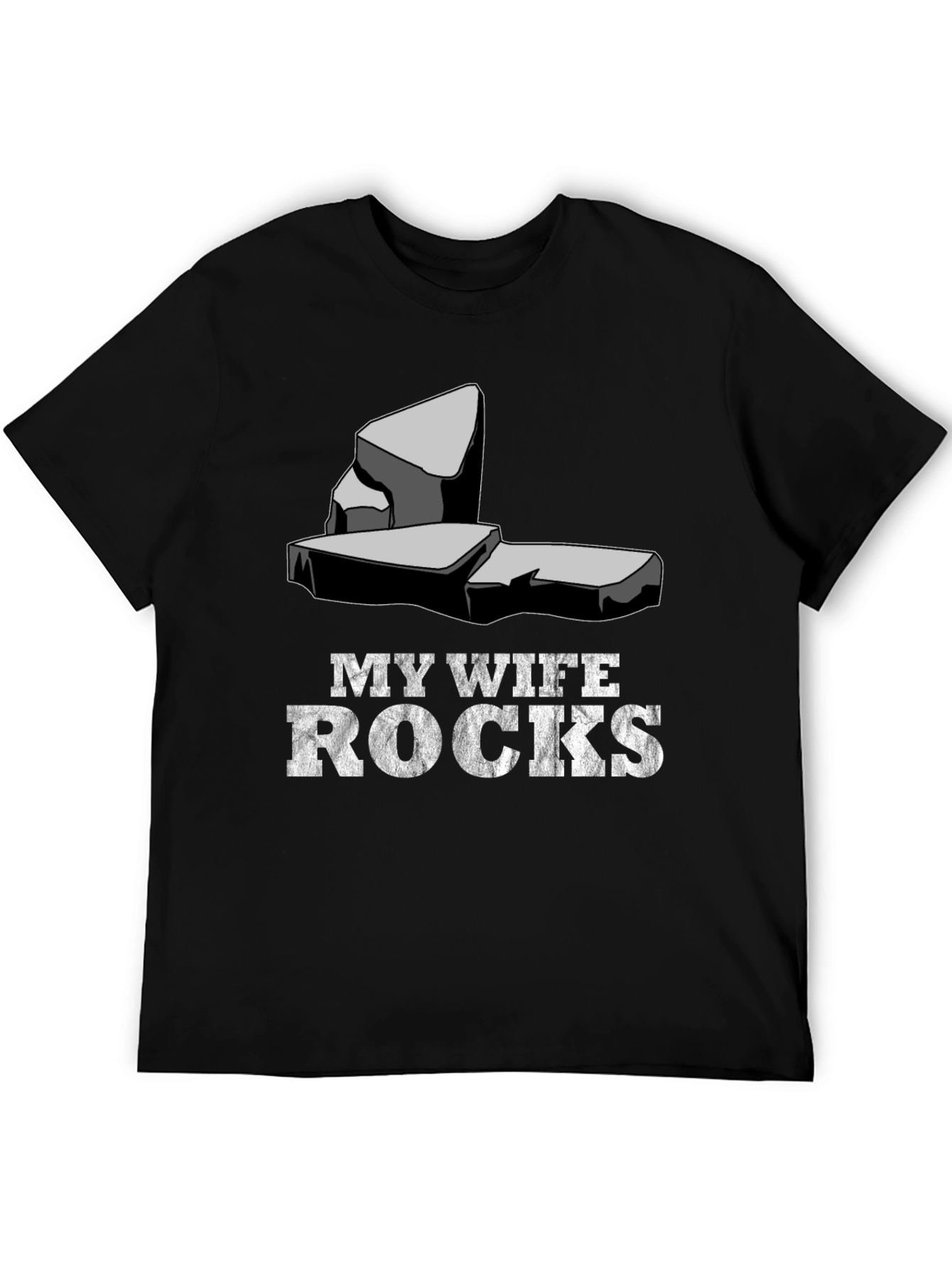 My Wife Rocks T-Shirt - Husband Gift