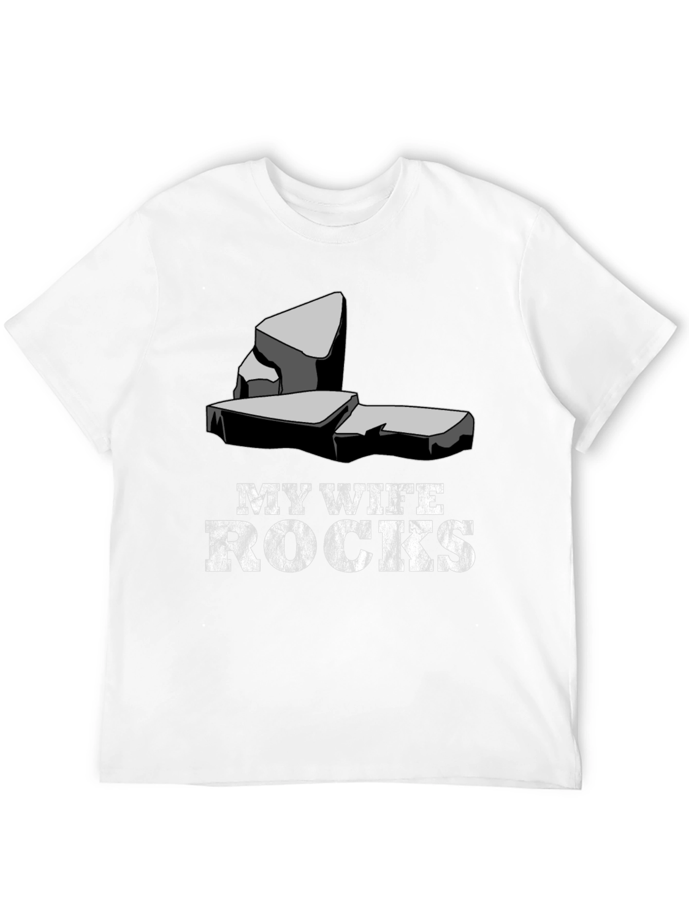 My Wife Rocks T-Shirt - Husband Gift