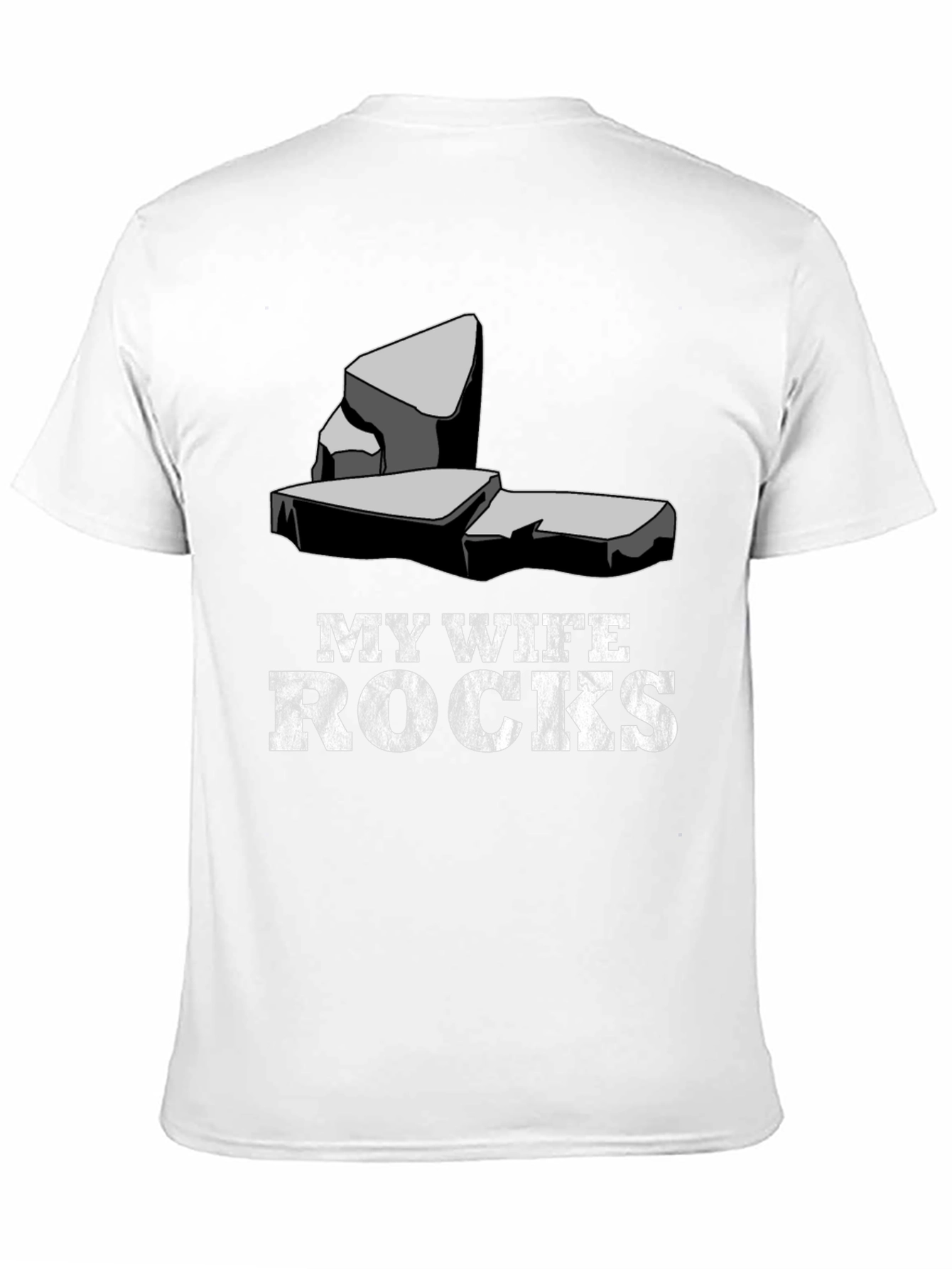 My Wife Rocks T-Shirt - Husband Gift