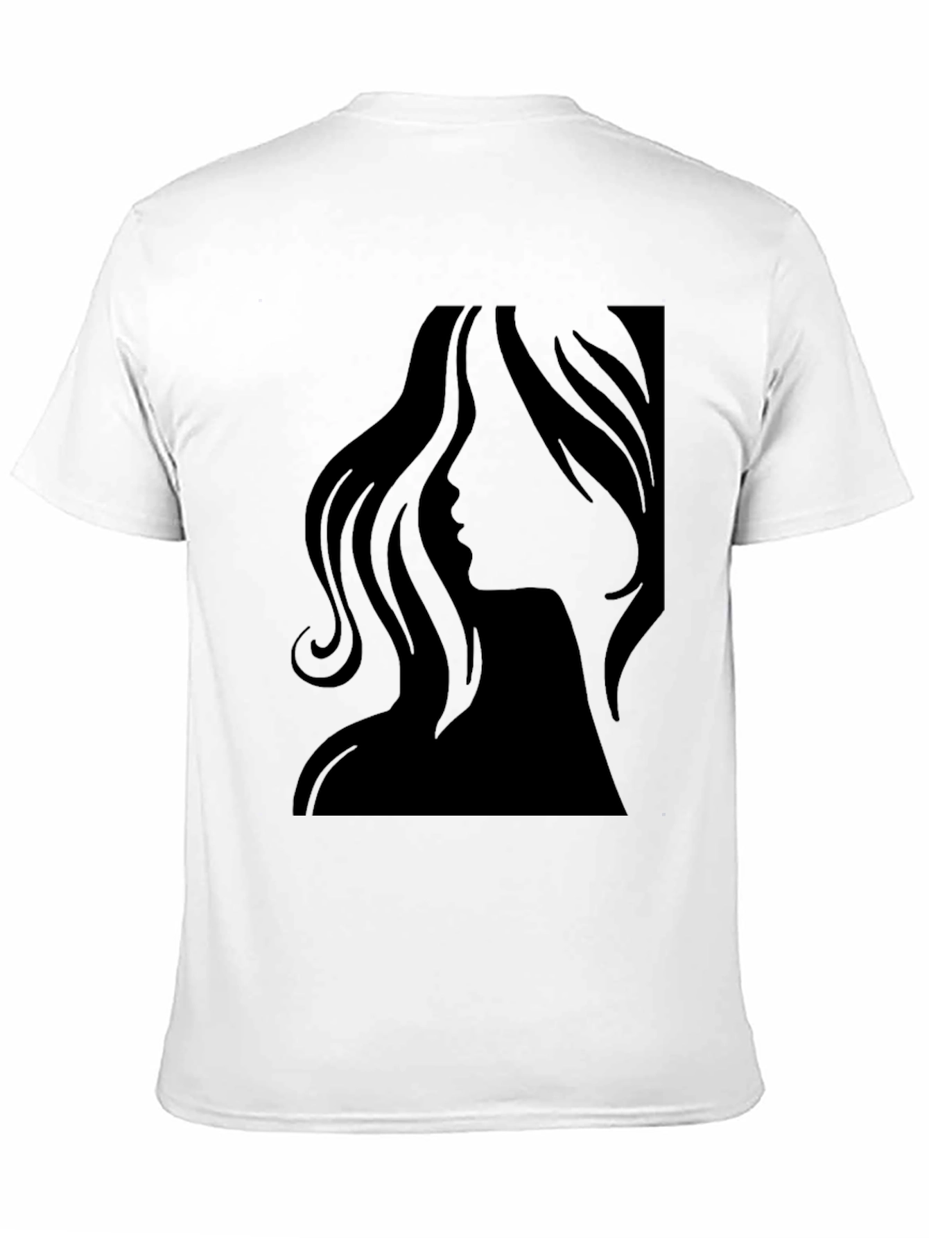 Silhouette Woman Tee - Cool Graphic T-Shirt