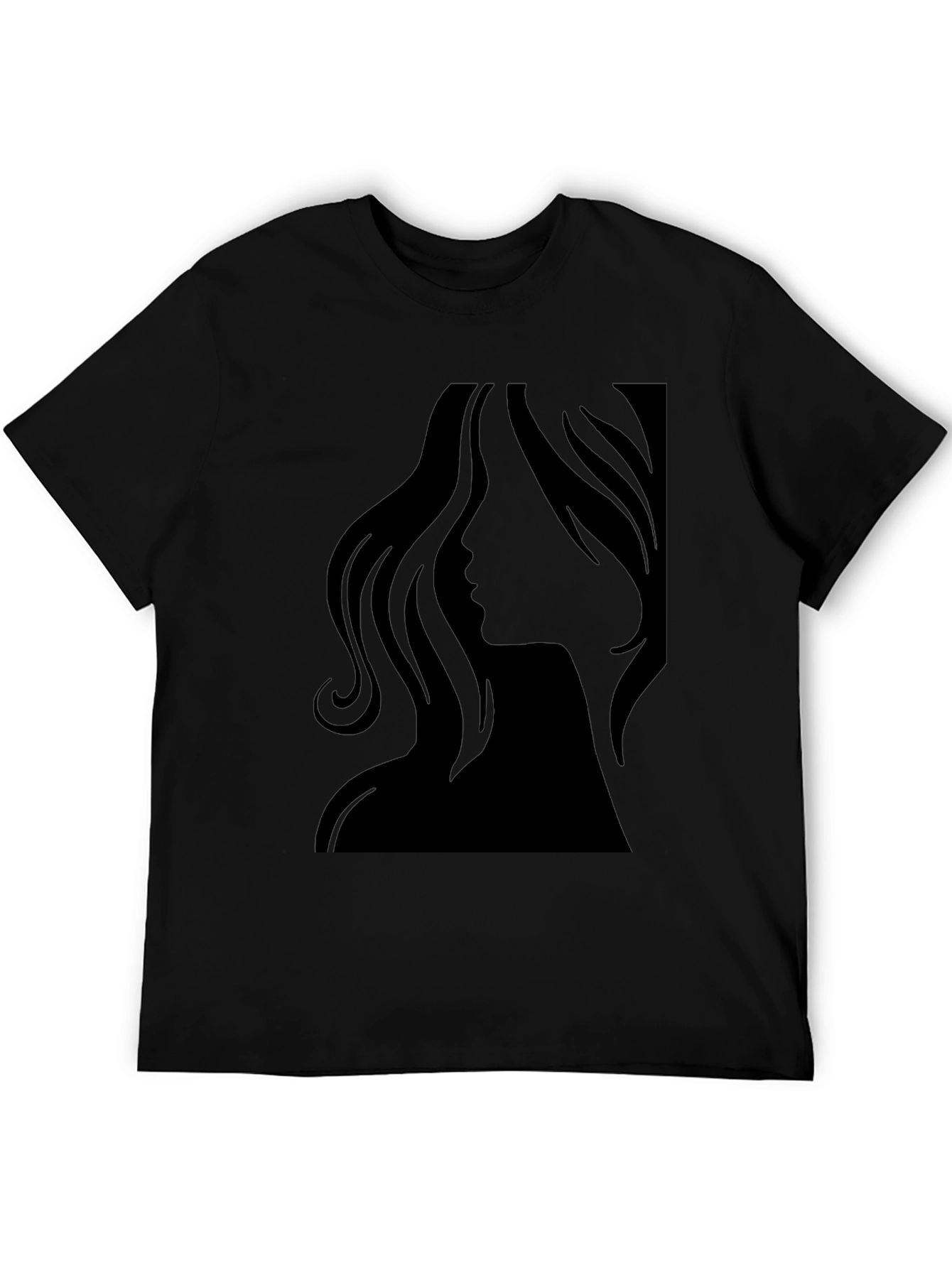 Silhouette Woman Tee - Cool Graphic T-Shirt