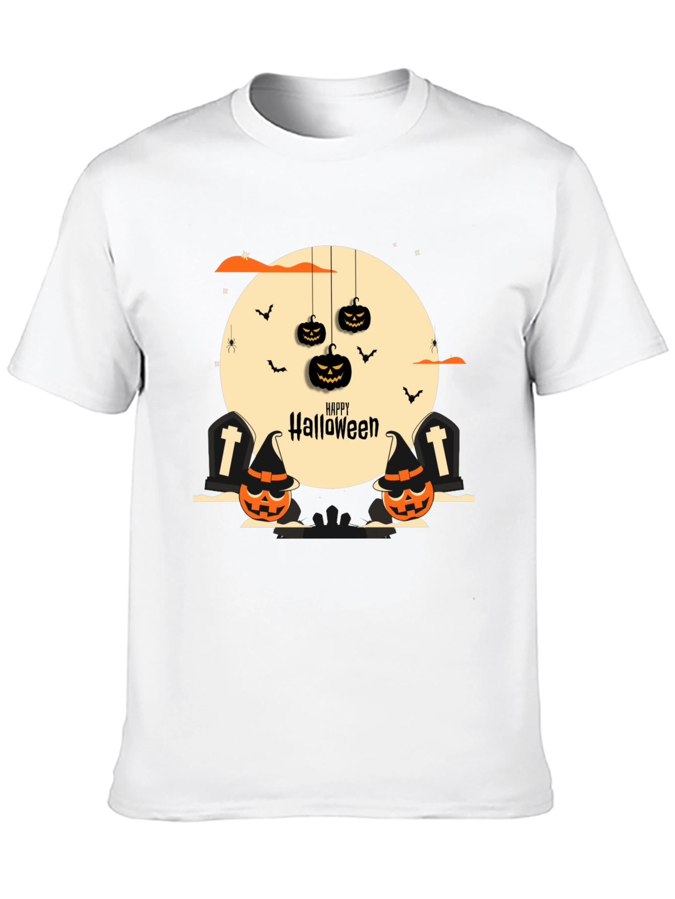Halloween Graphic Tee - Spooky Season Style