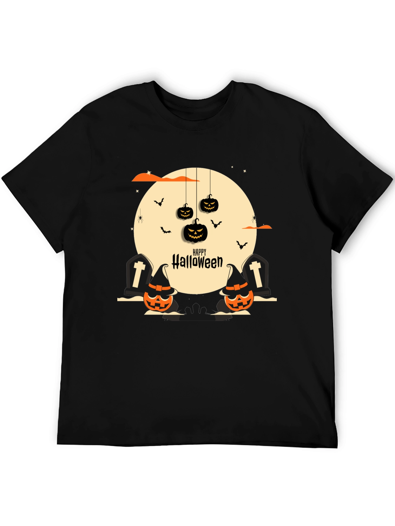 Halloween Graphic Tee - Spooky Season Style