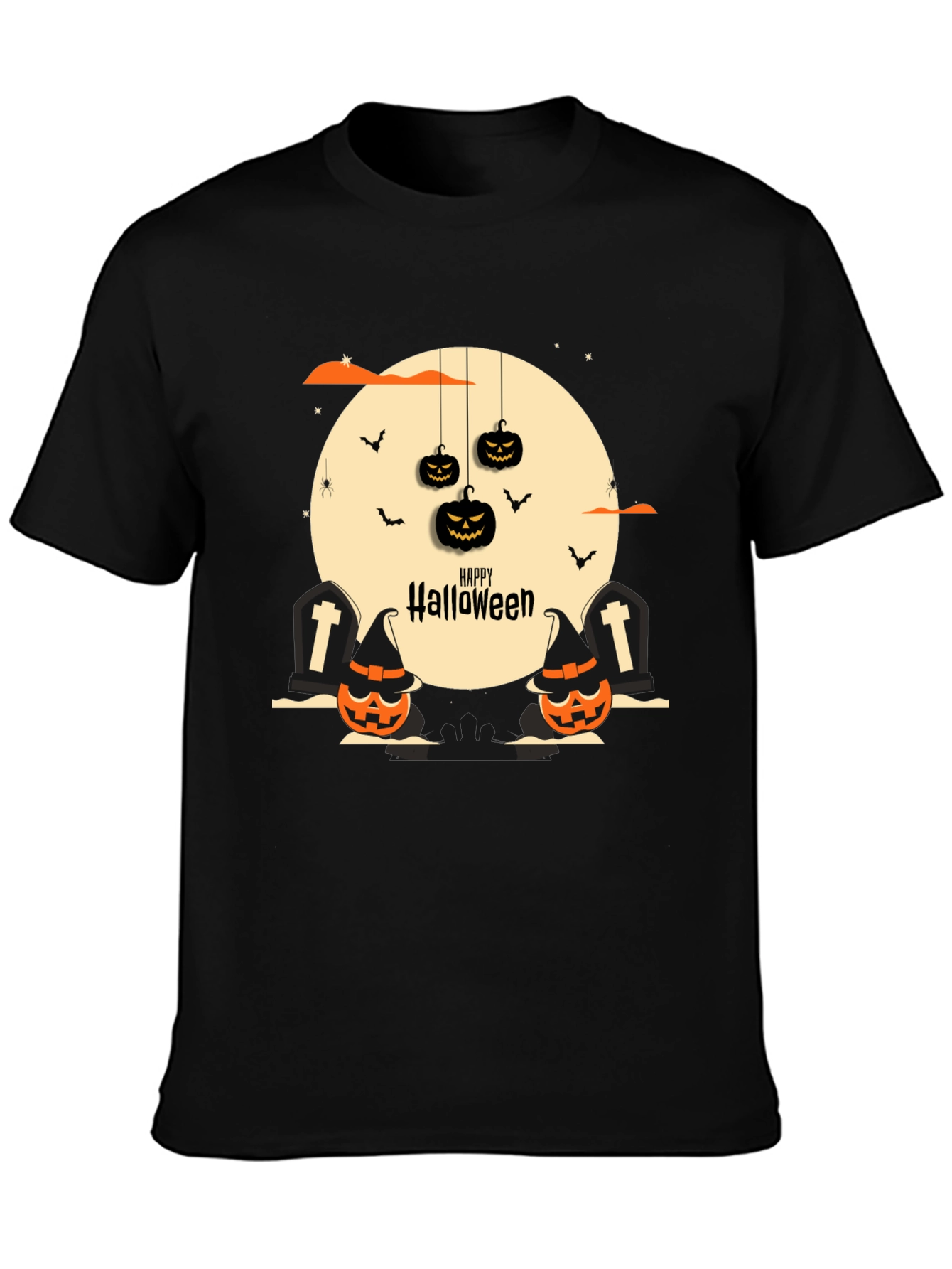 Halloween Graphic Tee - Spooky Season Style