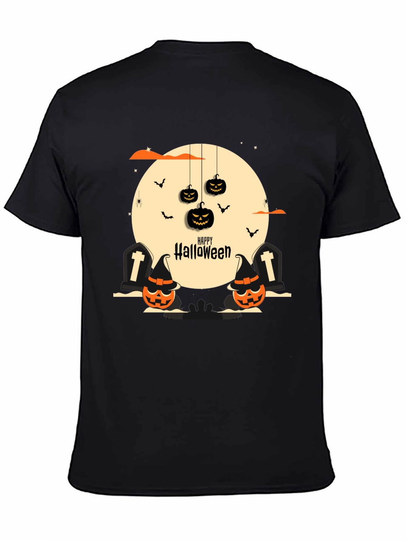 Halloween Graphic Tee - Spooky Season Style