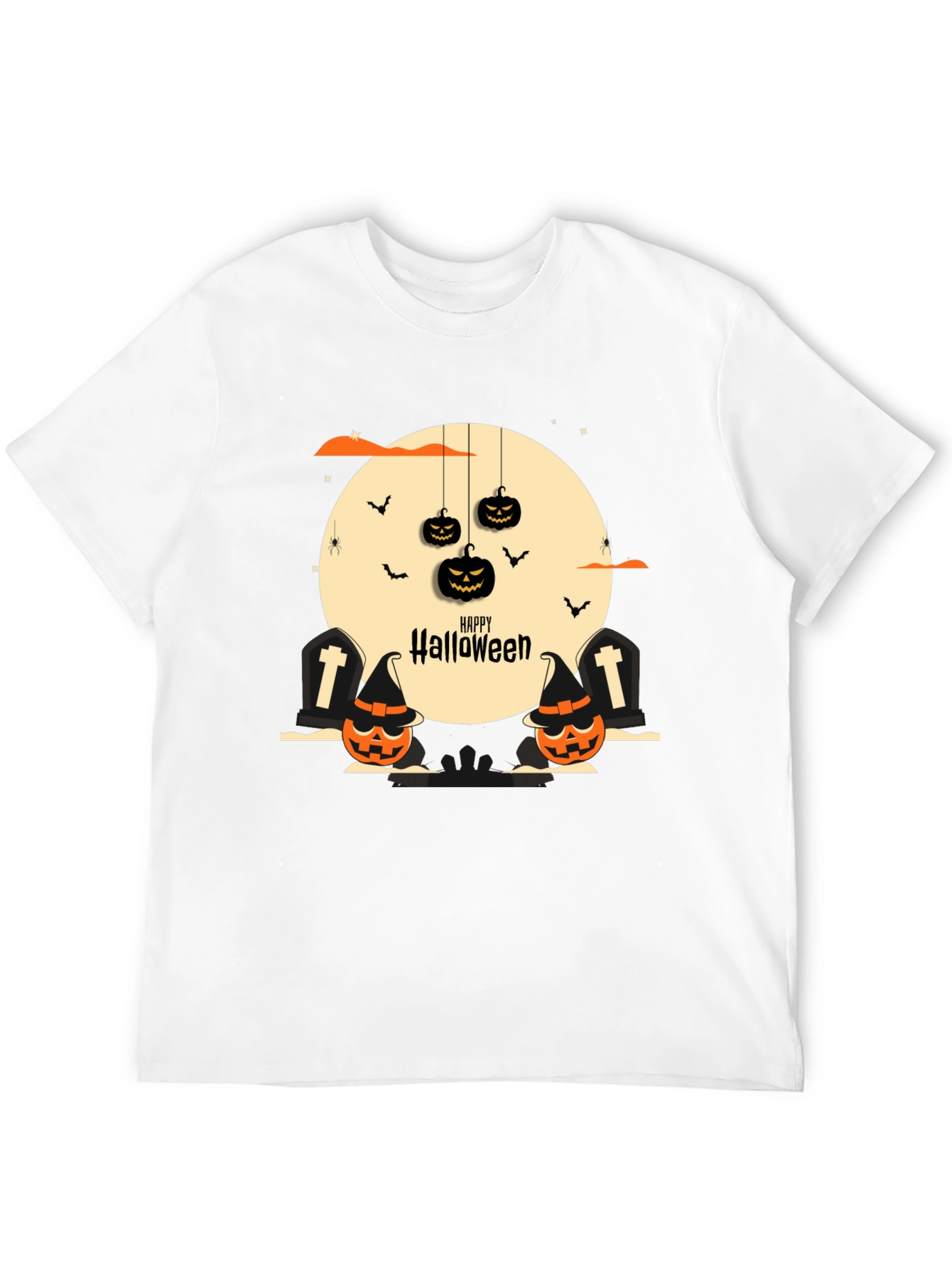 Halloween Graphic Tee - Spooky Season Style