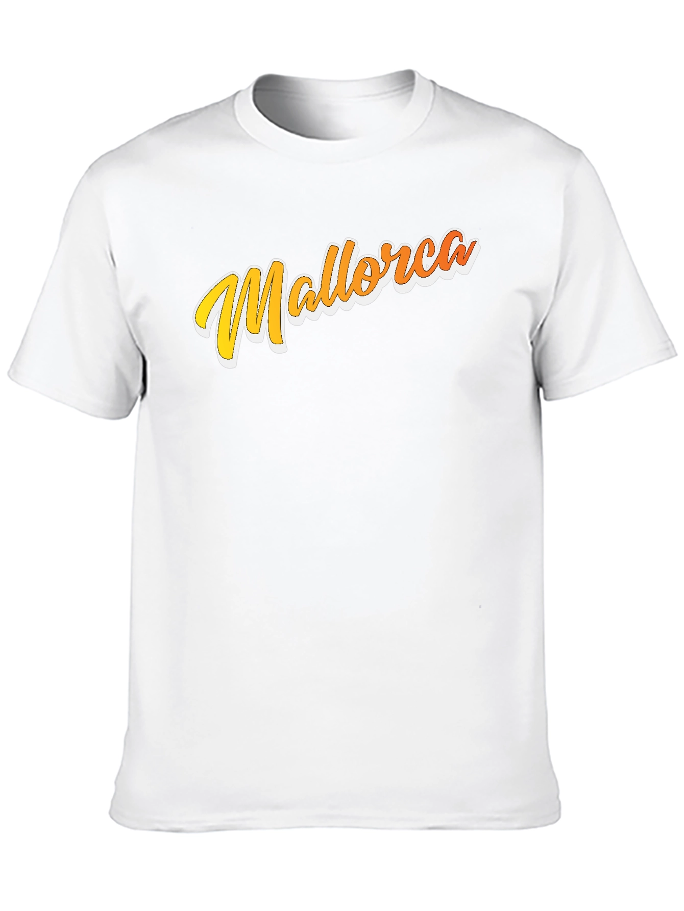 Mallorca Graphic T-Shirt - Retro Style Black Tee