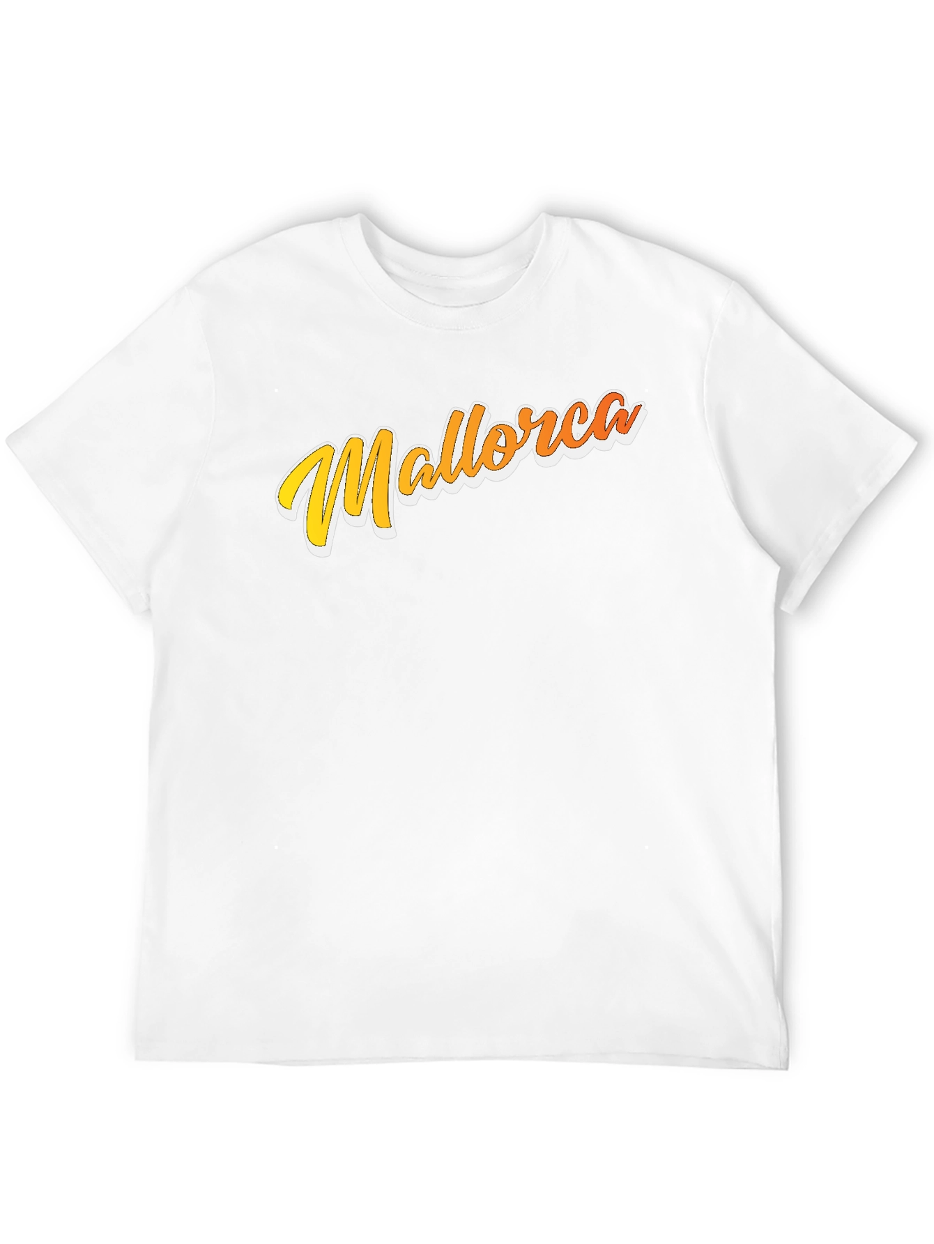 Mallorca Graphic T-Shirt - Retro Style Black Tee