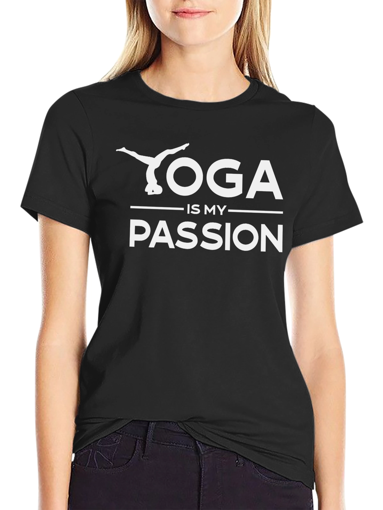 Yoga is My Passion Graphic T-Shirt