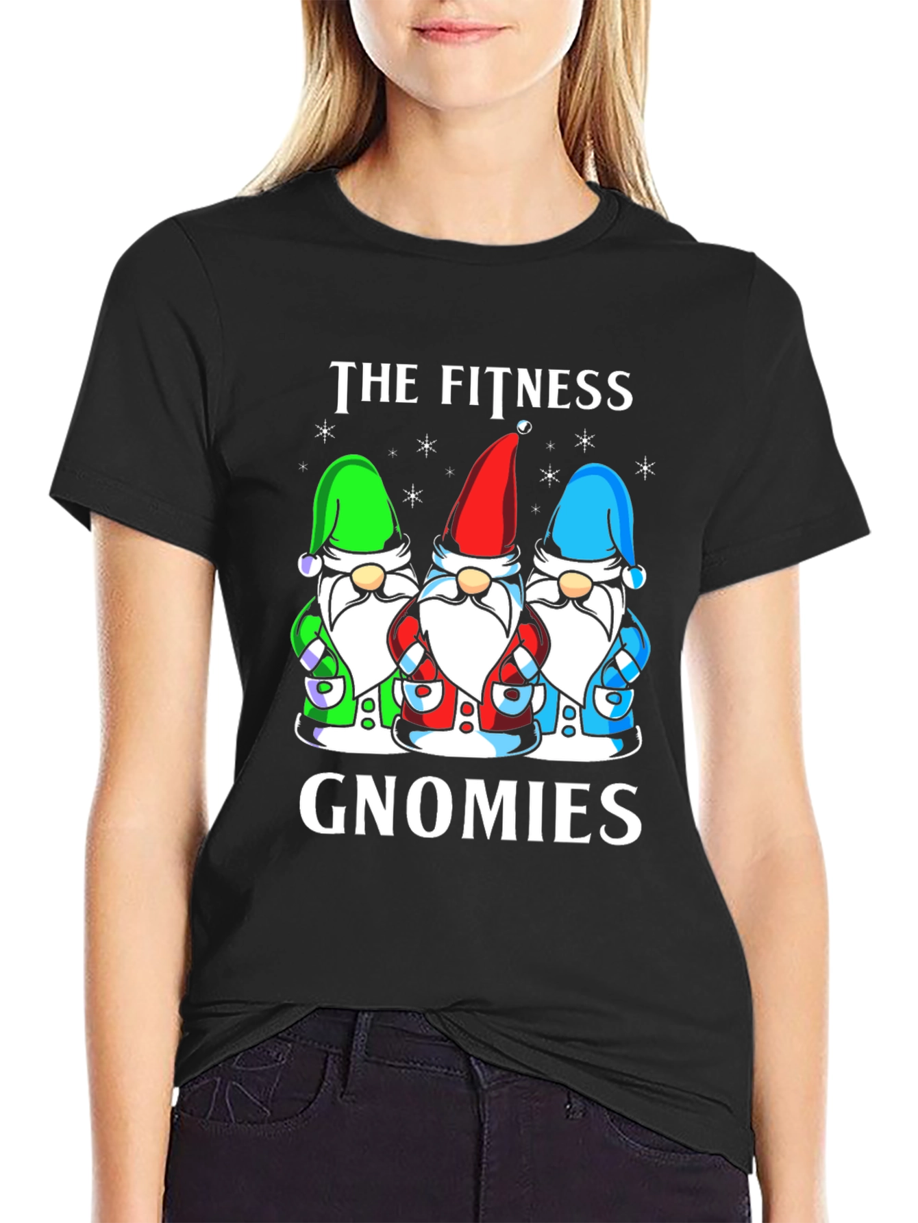 Fitness Gnomies T-Shirt - Workout Humor