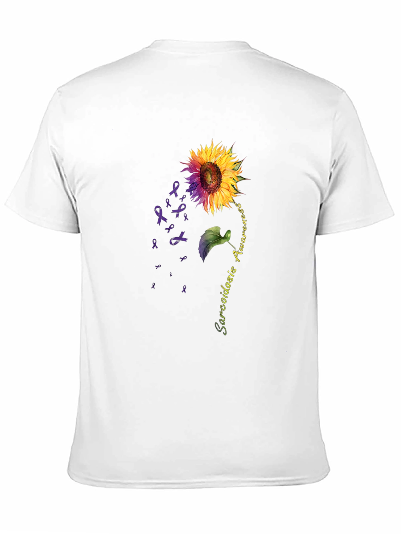 Sarcoidosis Awareness Sunflower T-Shirt