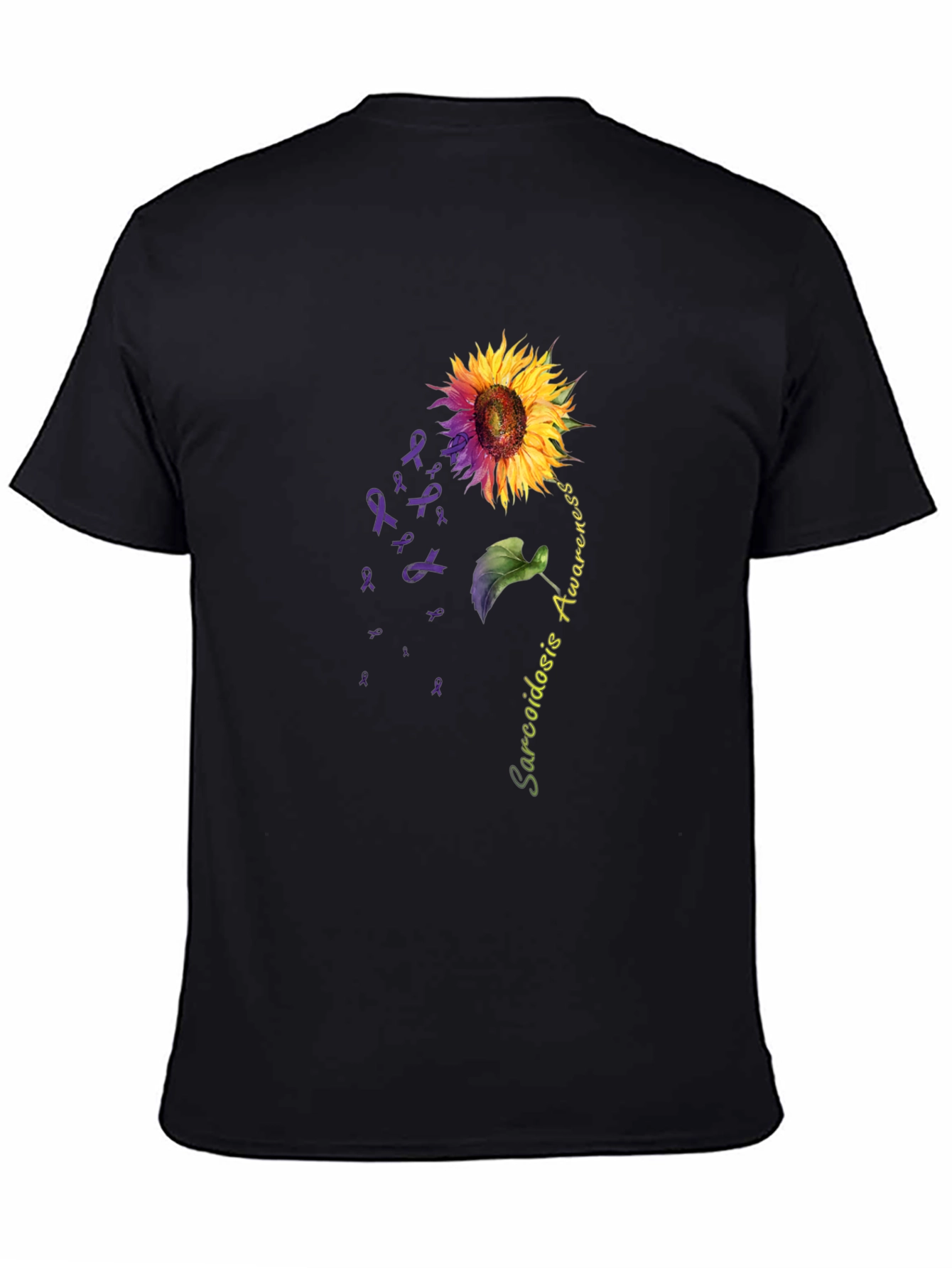 Sarcoidosis Awareness Sunflower T-Shirt