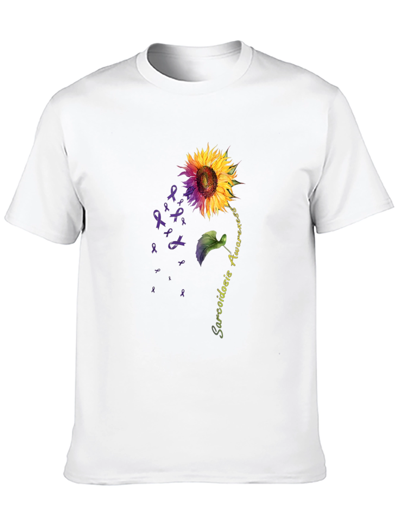 Sarcoidosis Awareness Sunflower T-Shirt