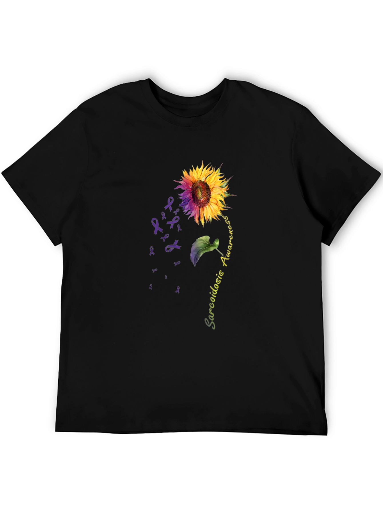 Sarcoidosis Awareness Sunflower T-Shirt