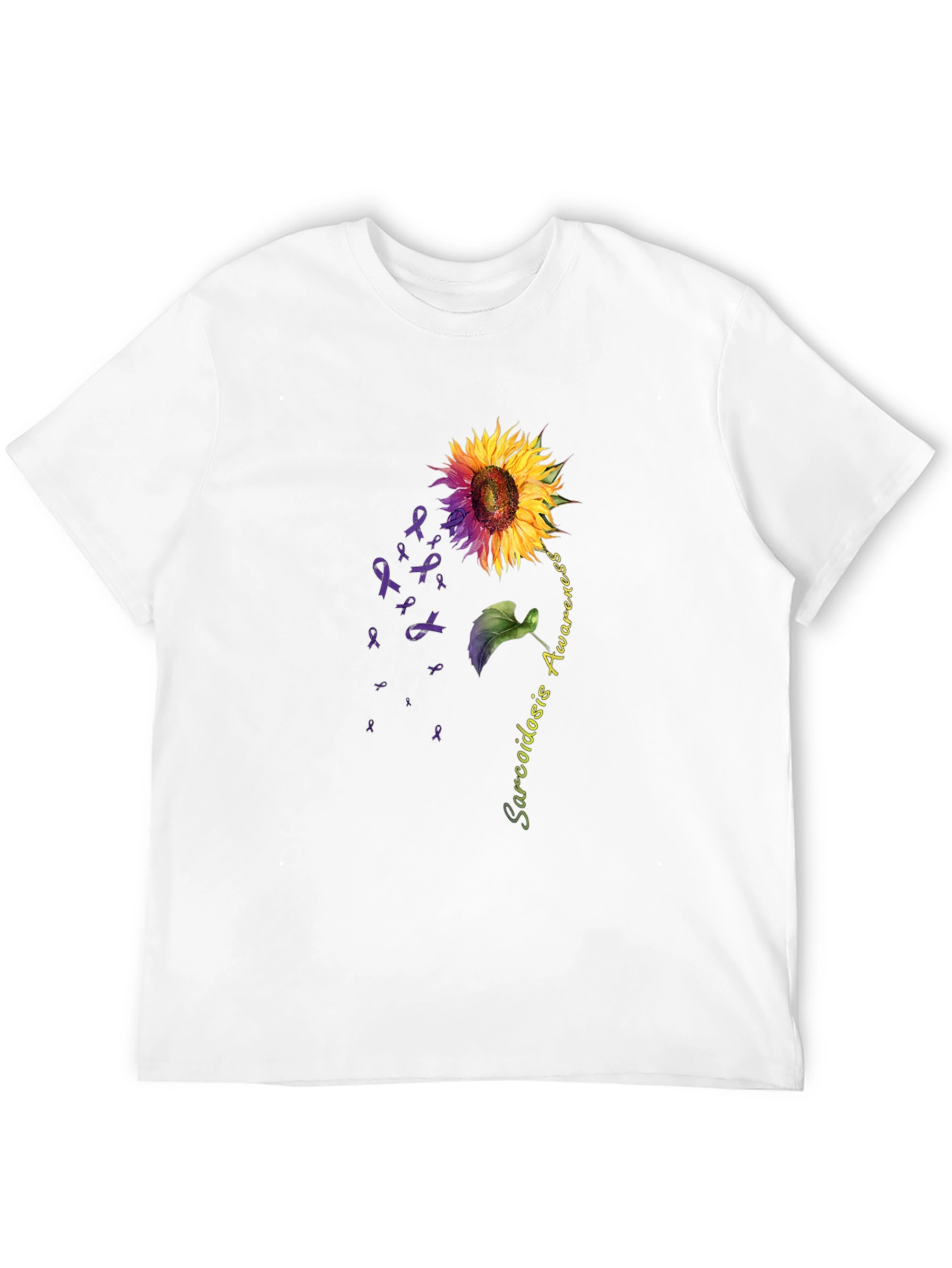 Sarcoidosis Awareness Sunflower T-Shirt