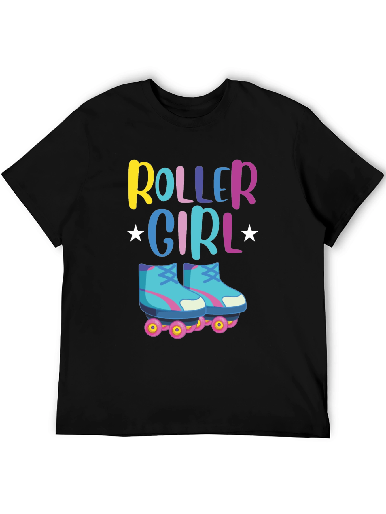 Roller Girl T-Shirt - Retro Skate Design