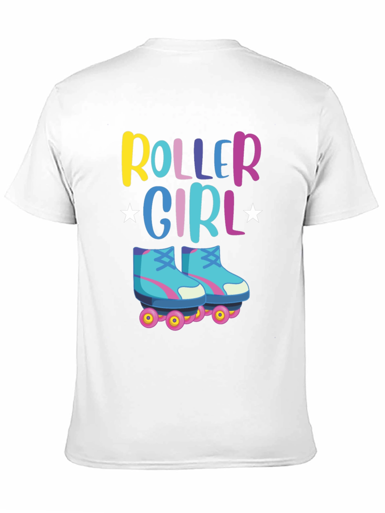 Roller Girl T-Shirt - Retro Skate Design