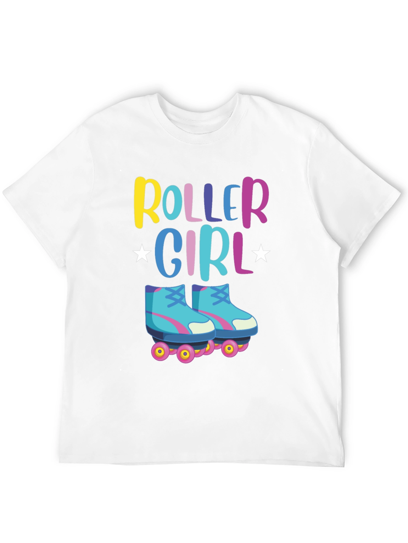 Roller Girl T-Shirt - Retro Skate Design