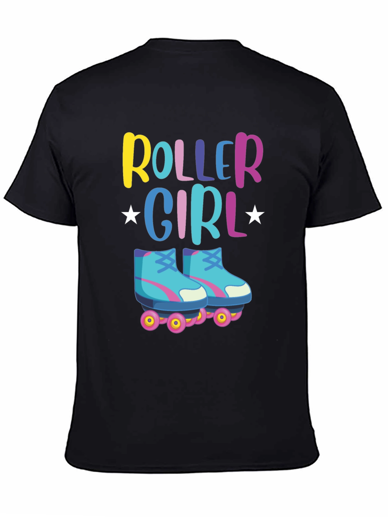 Roller Girl T-Shirt - Retro Skate Design