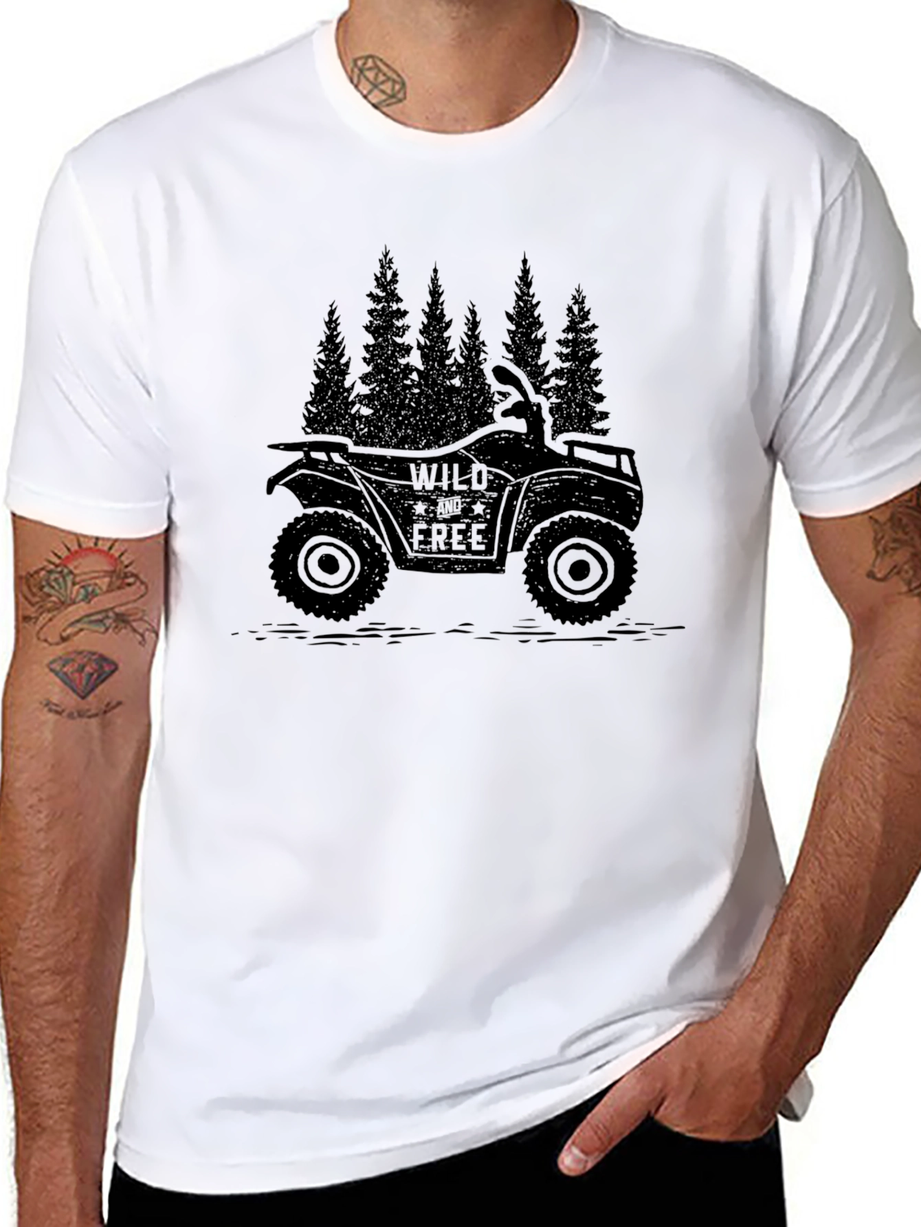 Wild and Free ATV T-Shirt