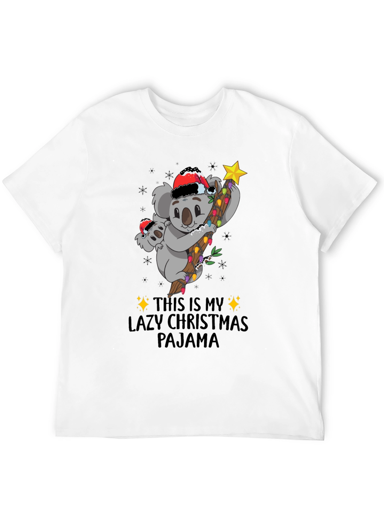 Koala Christmas Pajama T-Shirt