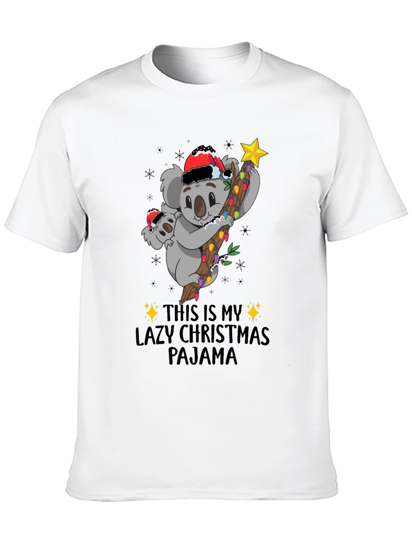 Koala Christmas Pajama T-Shirt