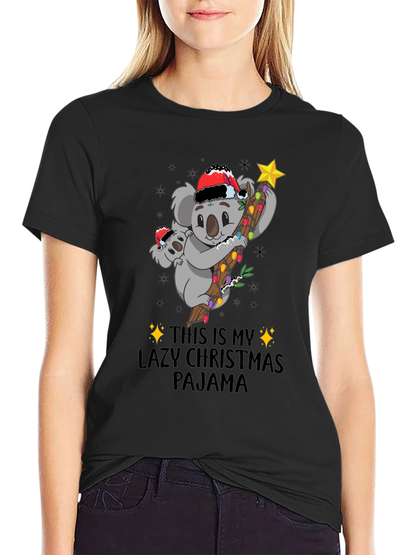 Koala Christmas Pajama T-Shirt