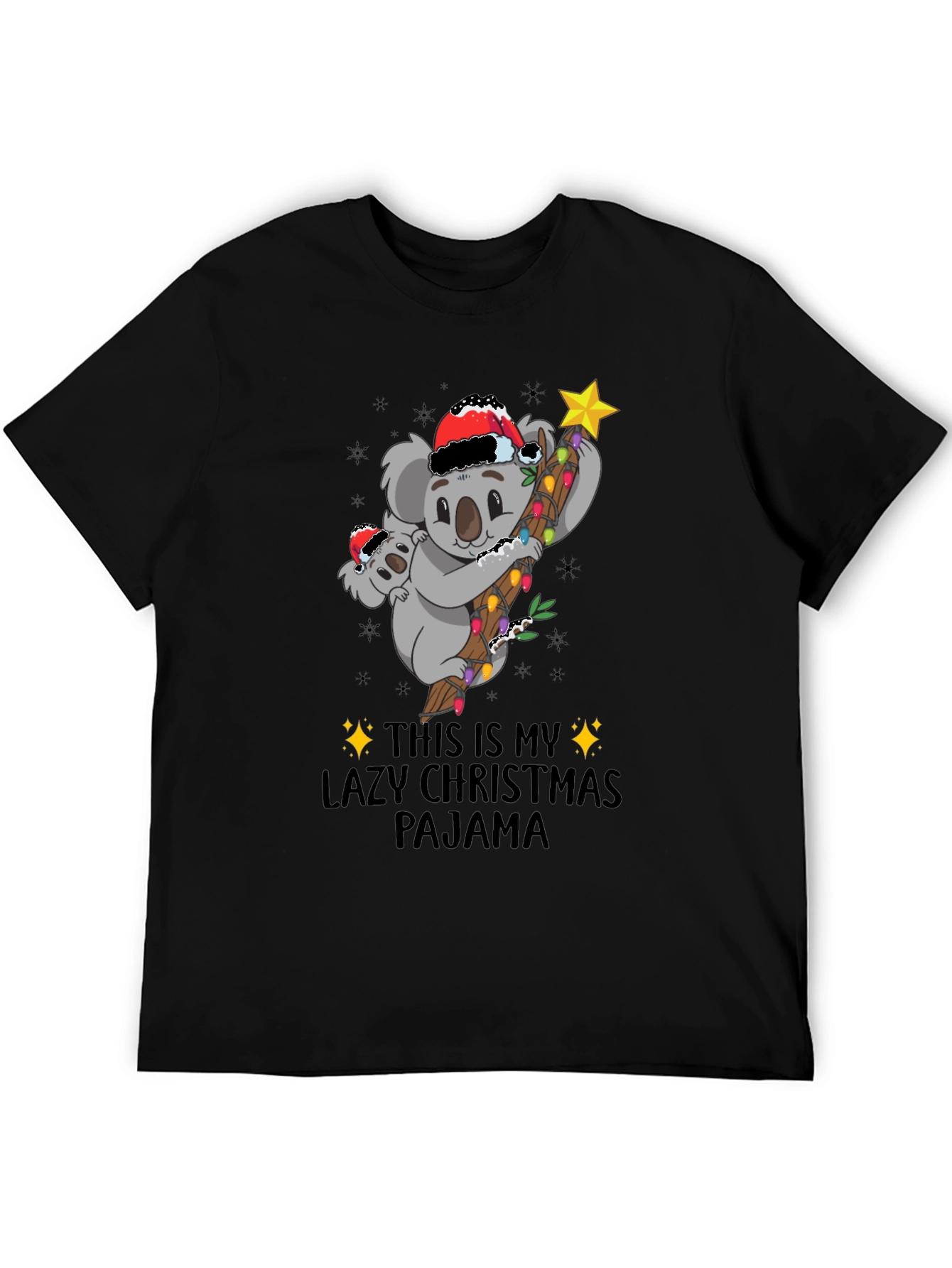 Koala Christmas Pajama T-Shirt