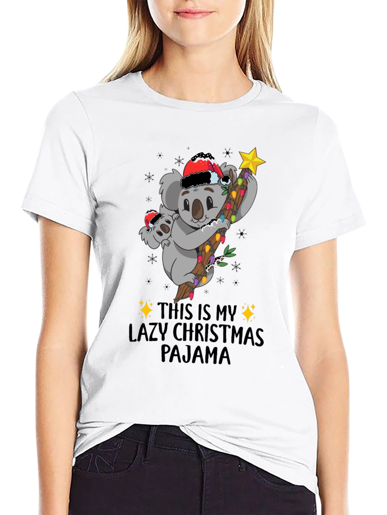 Koala Christmas Pajama T-Shirt