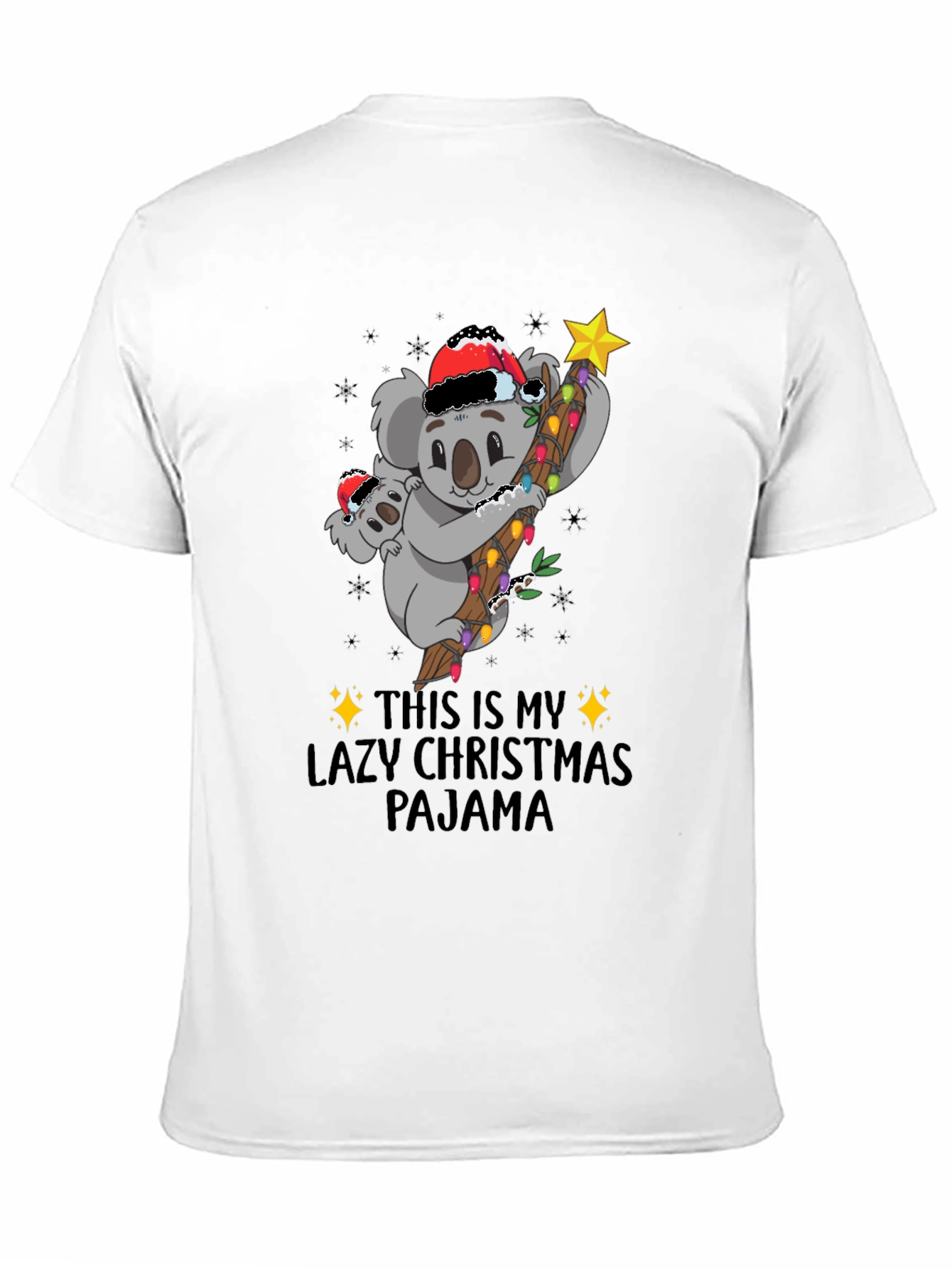 Koala Christmas Pajama T-Shirt
