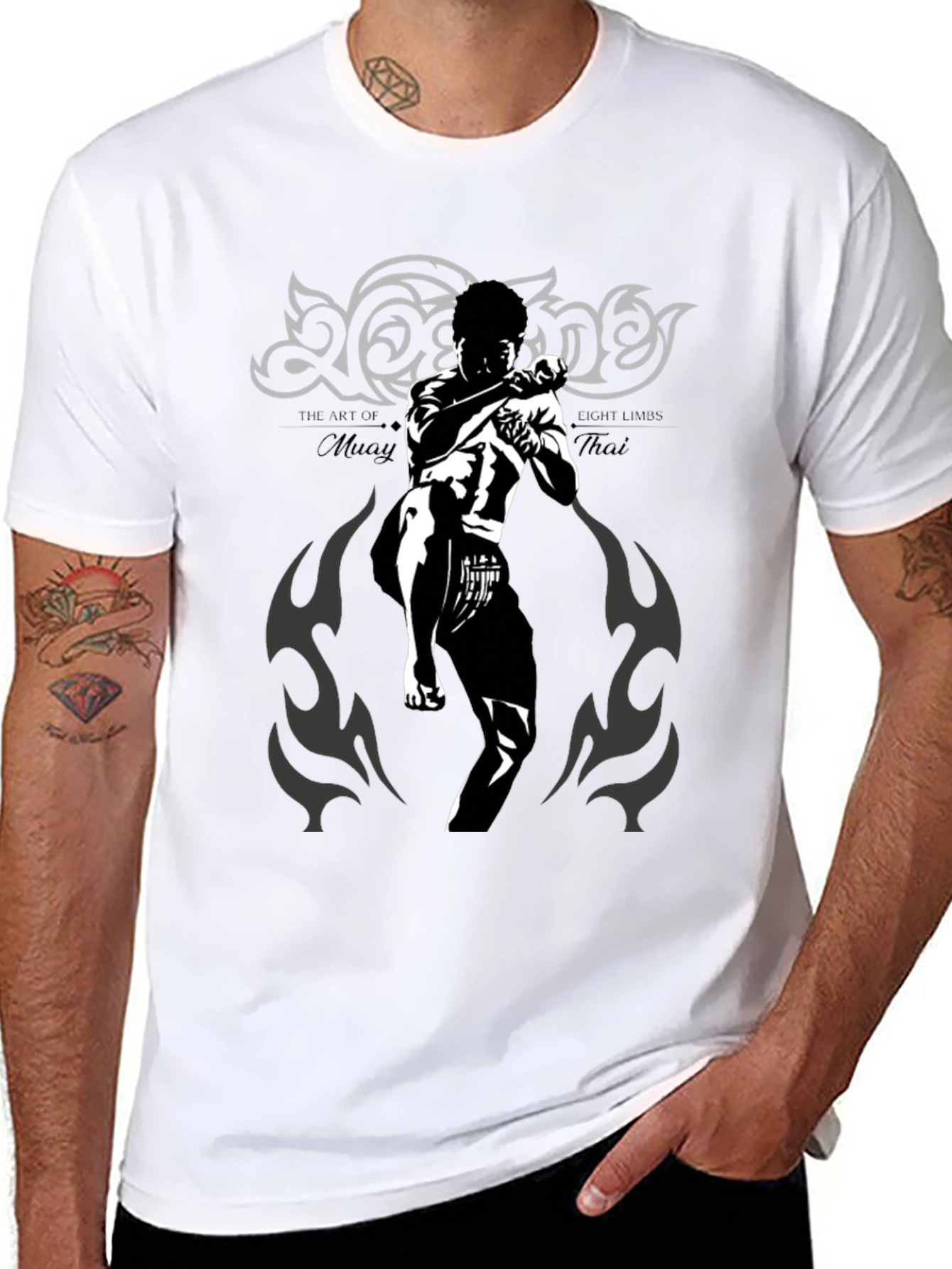 Muay Thai Graphic T-Shirt - Martial Arts Tee