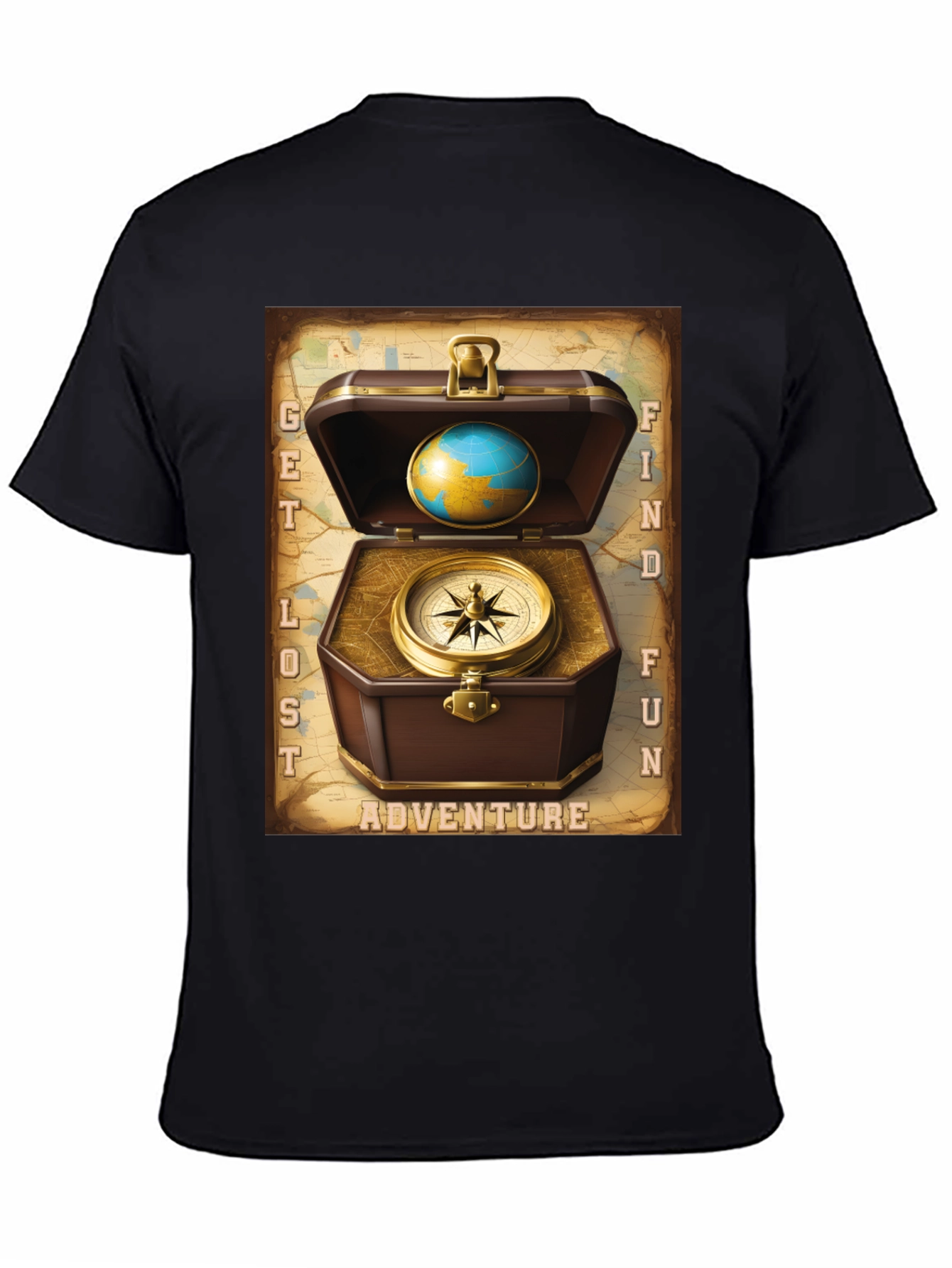 Adventure Seeker Graphic Tee - Get Lost Find Fun